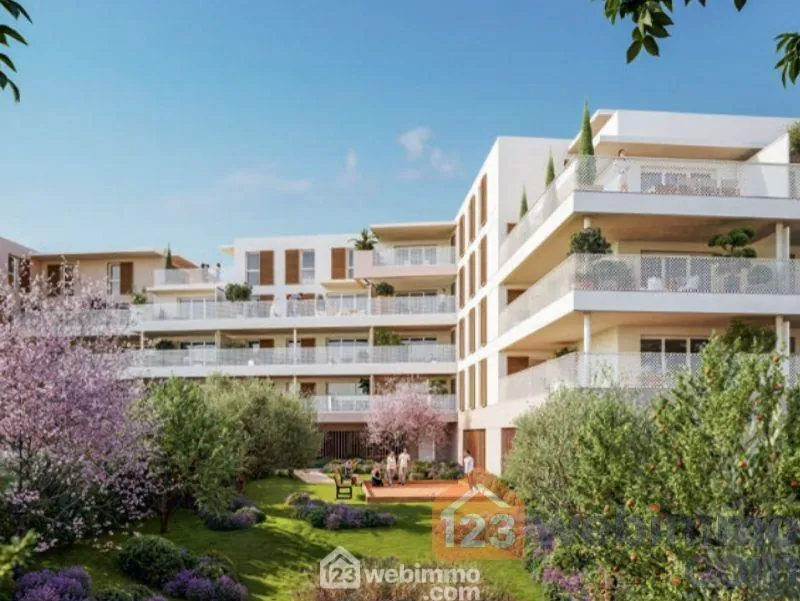 Appartement neuf de 53 m² à Vitrolles avec parking, proximité nature et commerces 