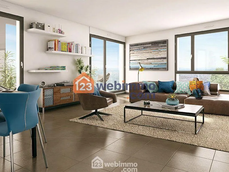 Appartement neuf de 53 m² à Vitrolles avec parking, proximité nature et commerces 