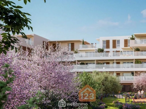 Appartement neuf de 63 m² à Vitrolles avec terrasse et stationnement sécurisé