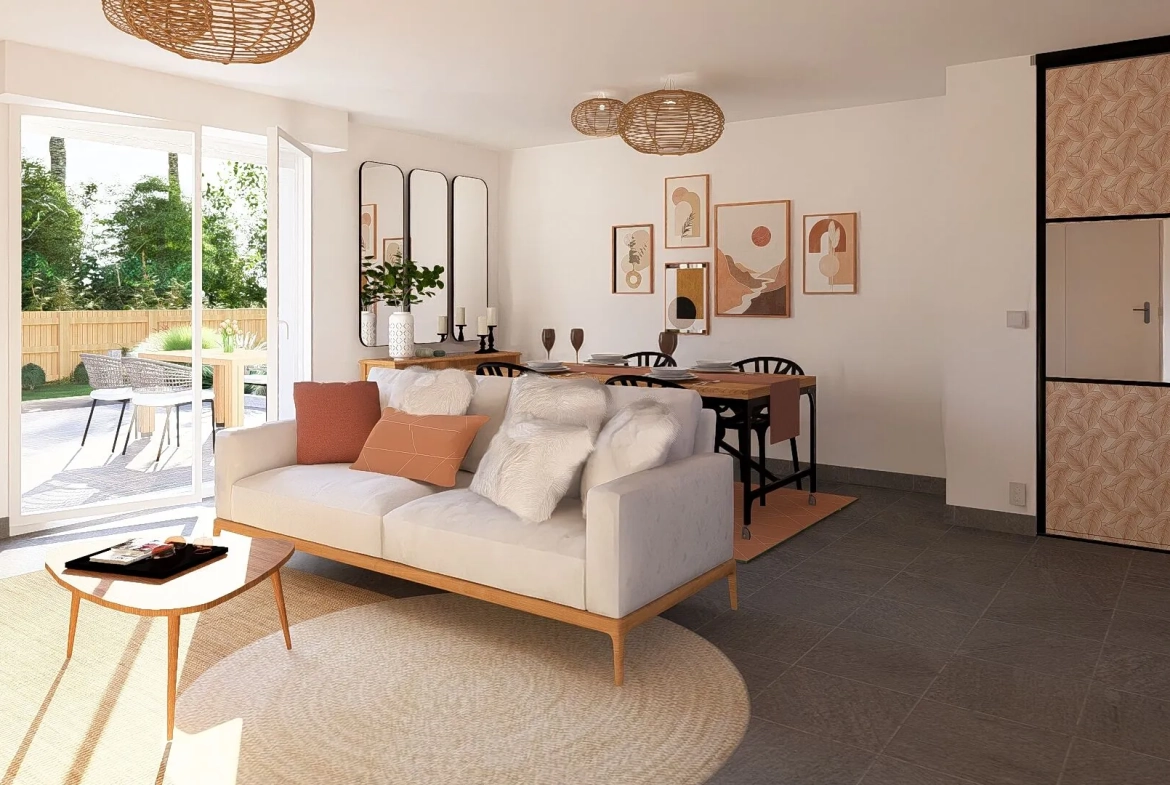 Maison neuve 75m² avec 2 chambres, garage et jardin à Limoges 