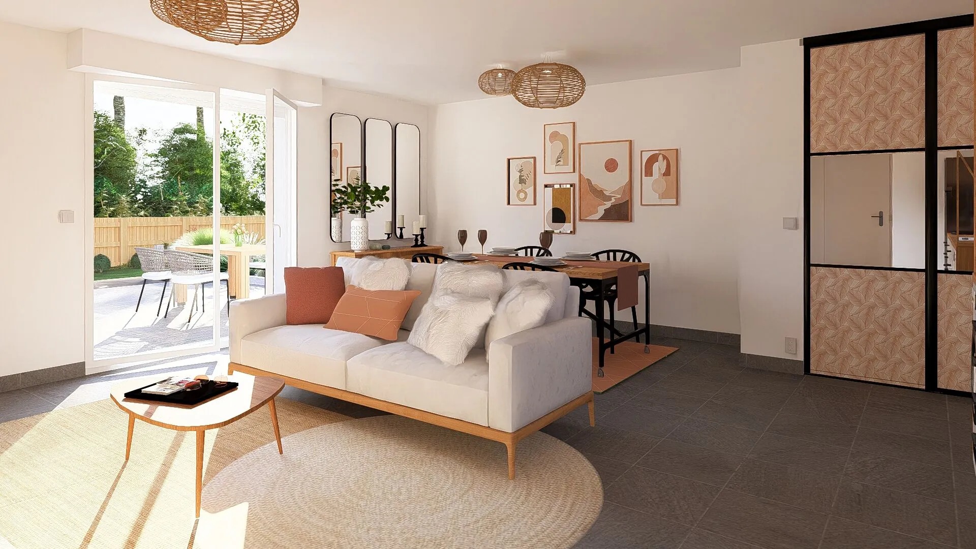 Maison neuve 75m² avec 2 chambres, garage et jardin à Limoges 