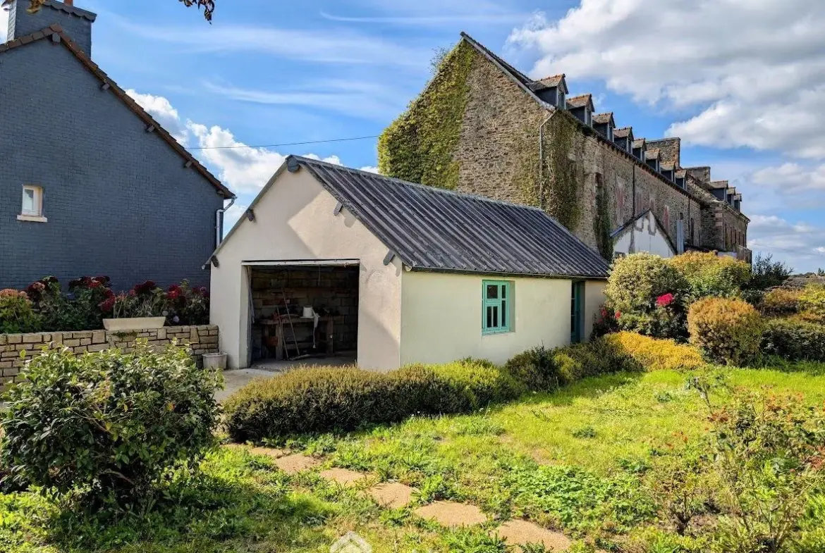 Spacieuse maison familiale à Callac avec jardin et garage – 158m² 