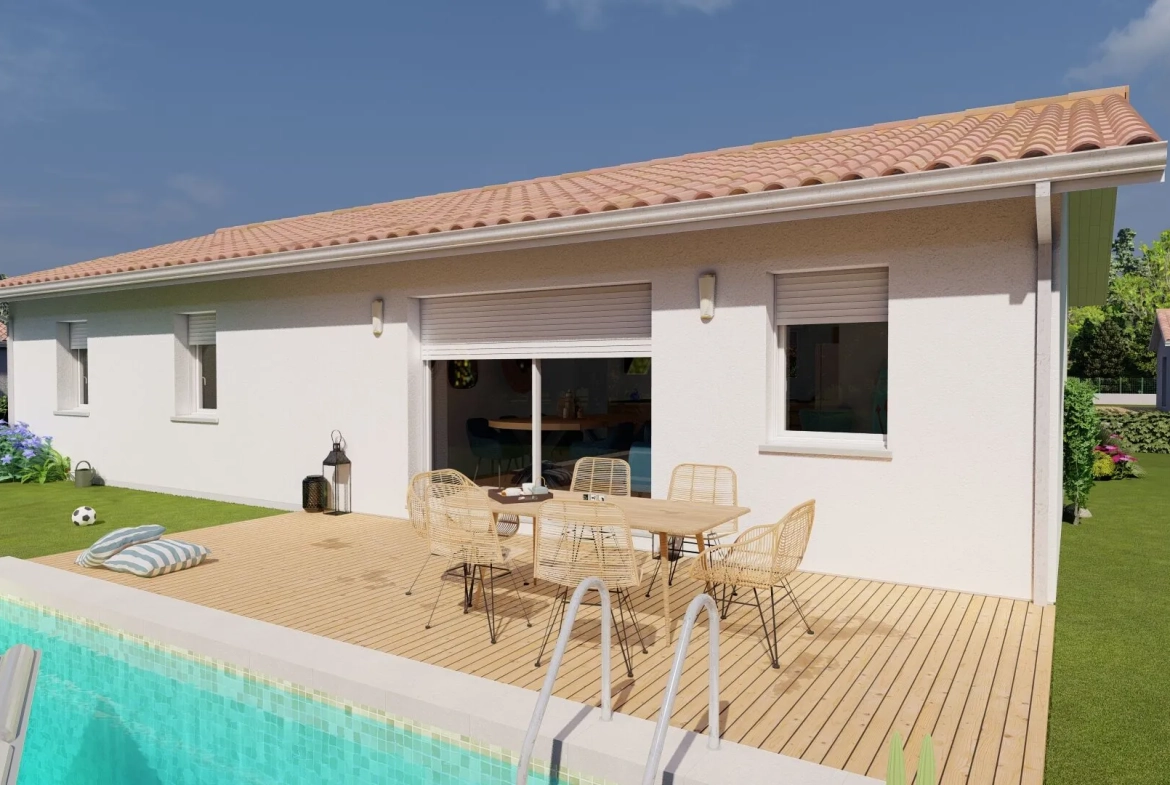 Maison neuve 3 chambres à Saint Maurice La Souterraine - Construction moderne et écologique 