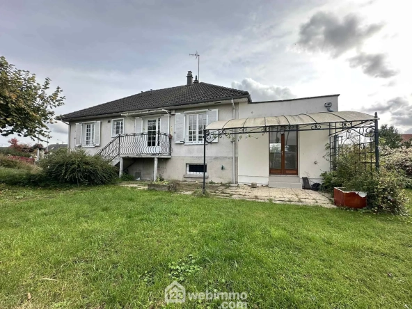 Vente maison 121m² à Athies-sous-Laon avec terrain clos