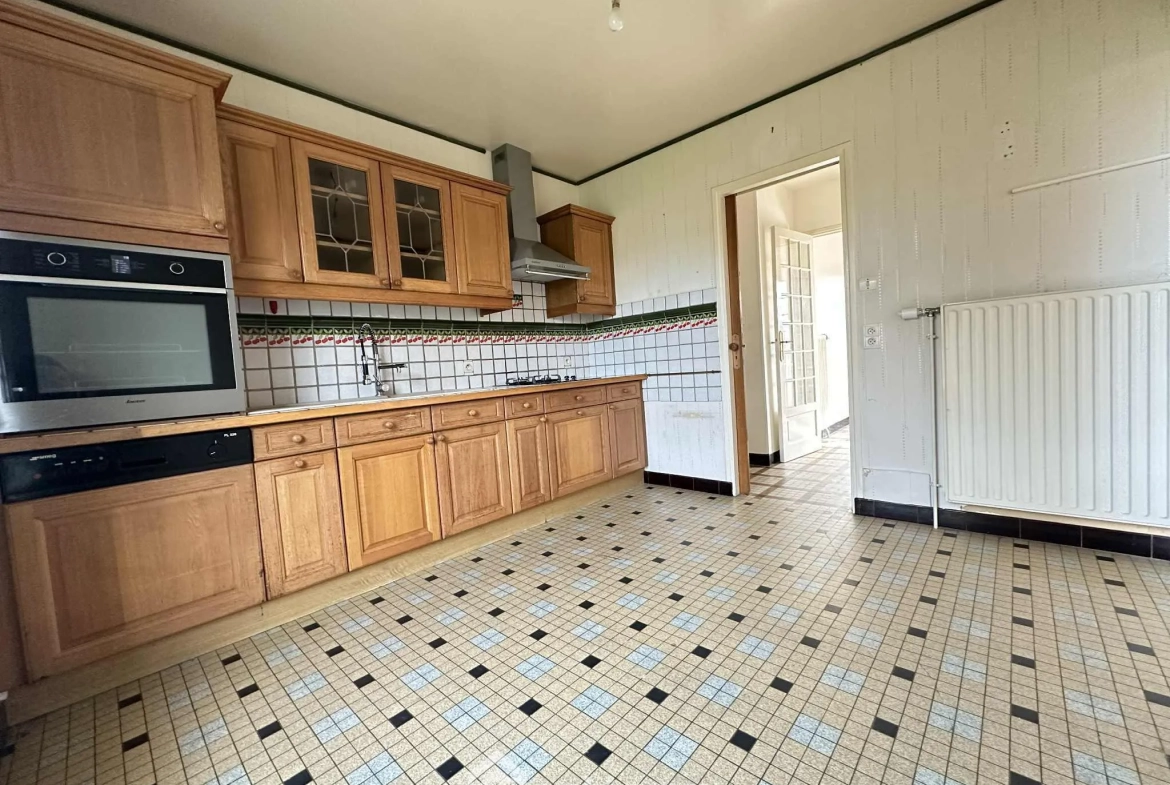 Vente maison 121m² à Athies-sous-Laon avec terrain clos 