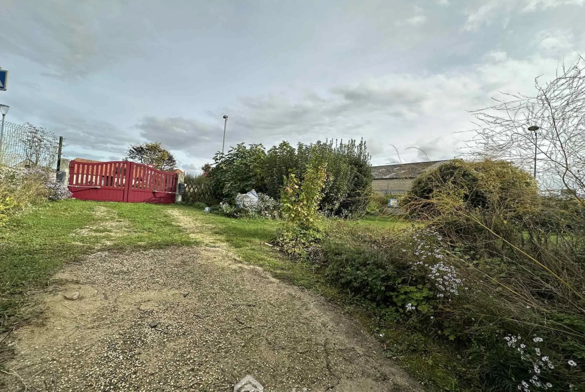 Vente maison 121m² à Athies-sous-Laon avec terrain clos 