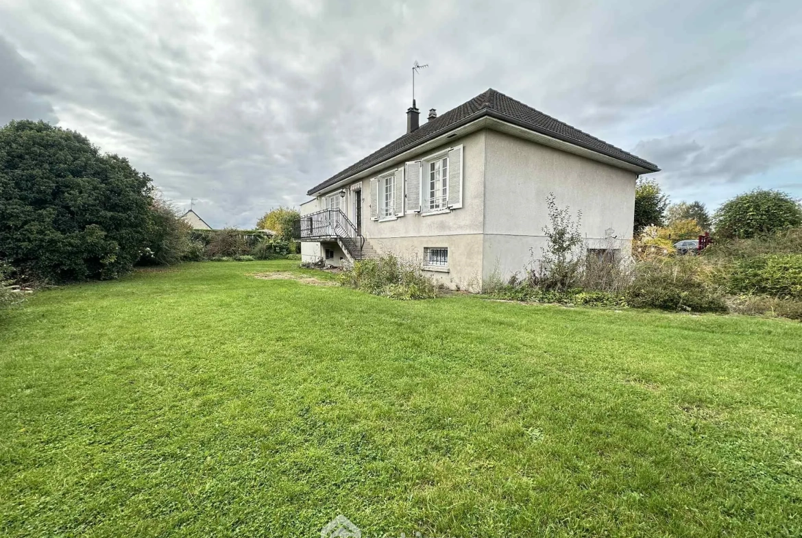 Vente maison 121m² à Athies-sous-Laon avec terrain clos 