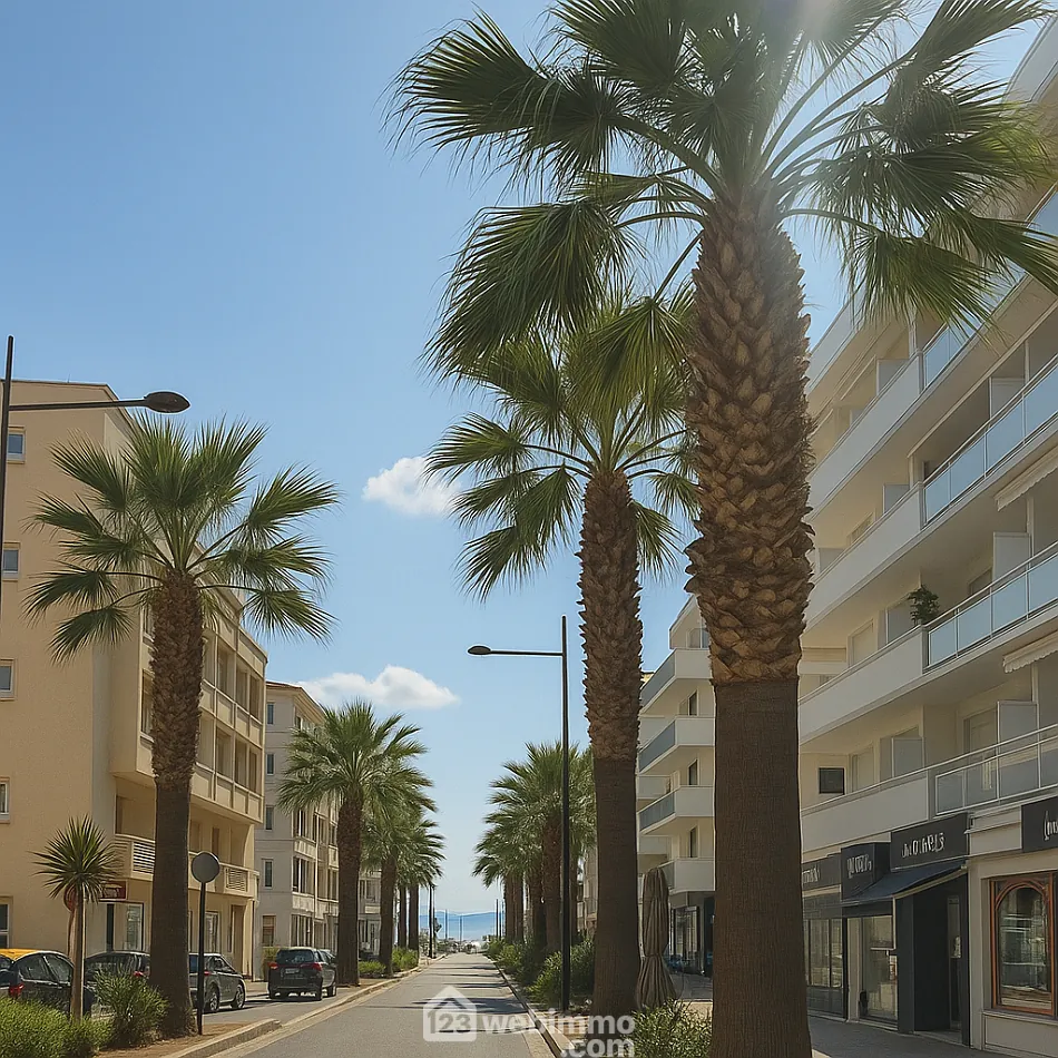 Bel appartement T2 avec terrasse à Sainte-Maxime en vente 