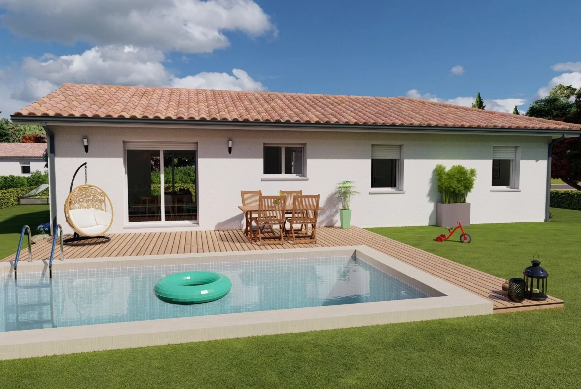 Maison neuve 4 chambres à Bonnac-la-Côte avec vue dégagée 