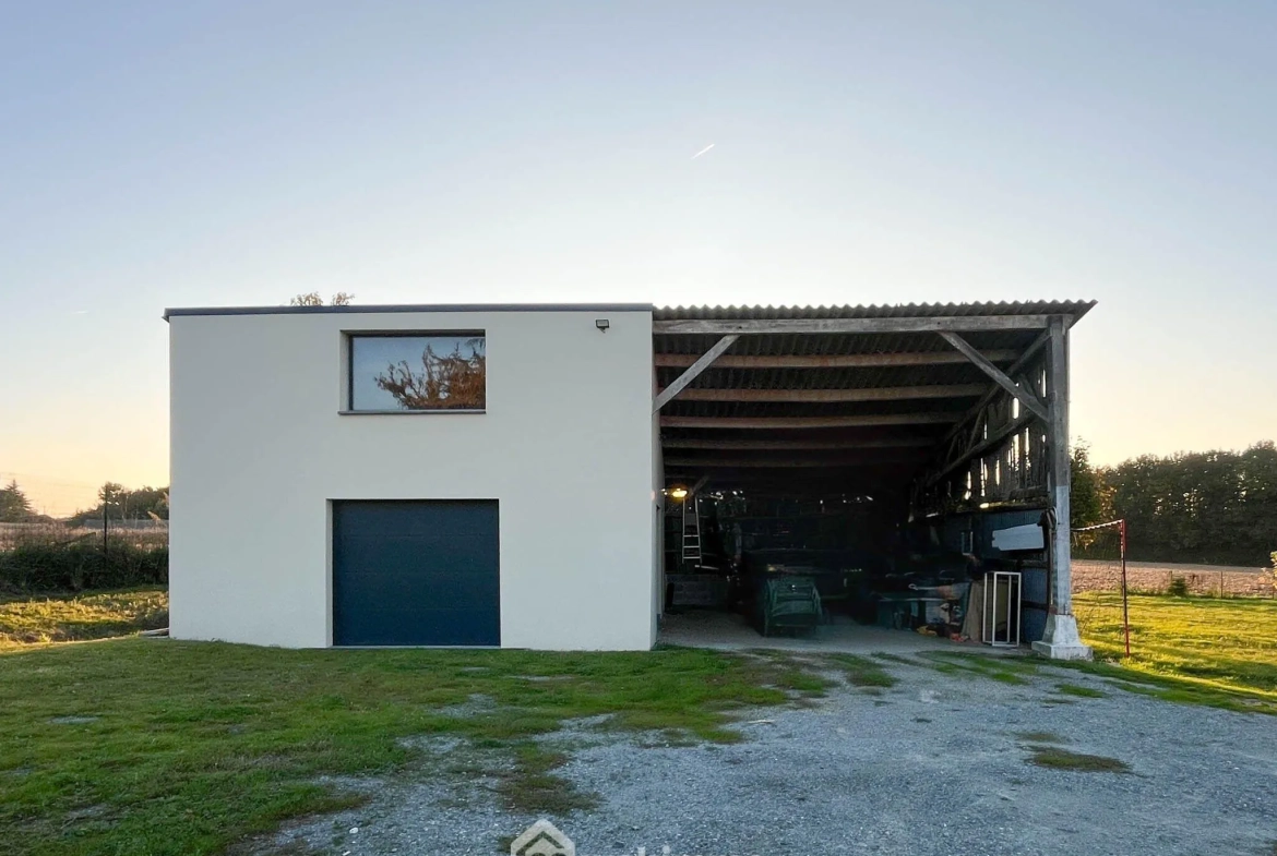Maison rénovée de 113 m² avec 4 chambres à Bauné, proche Angers 