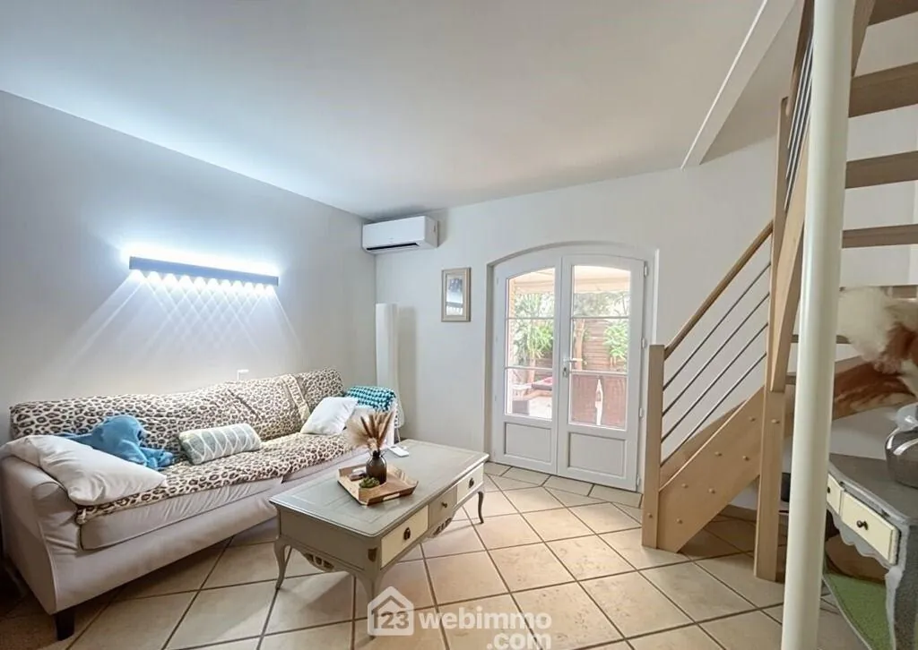 Charmant duplex en centre-ville de Sainte-Maxime avec terrasse de 25 m² 
