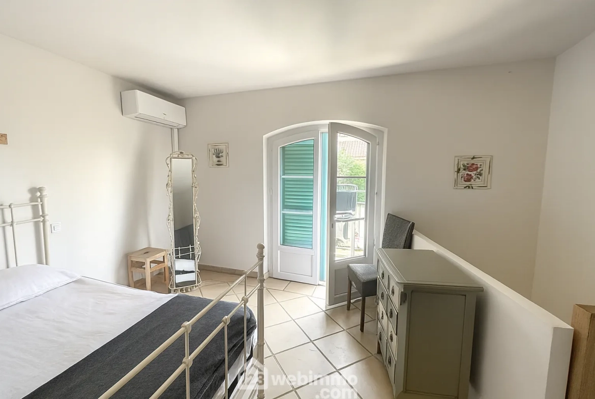 Charmant duplex en centre-ville de Sainte-Maxime avec terrasse de 25 m² 