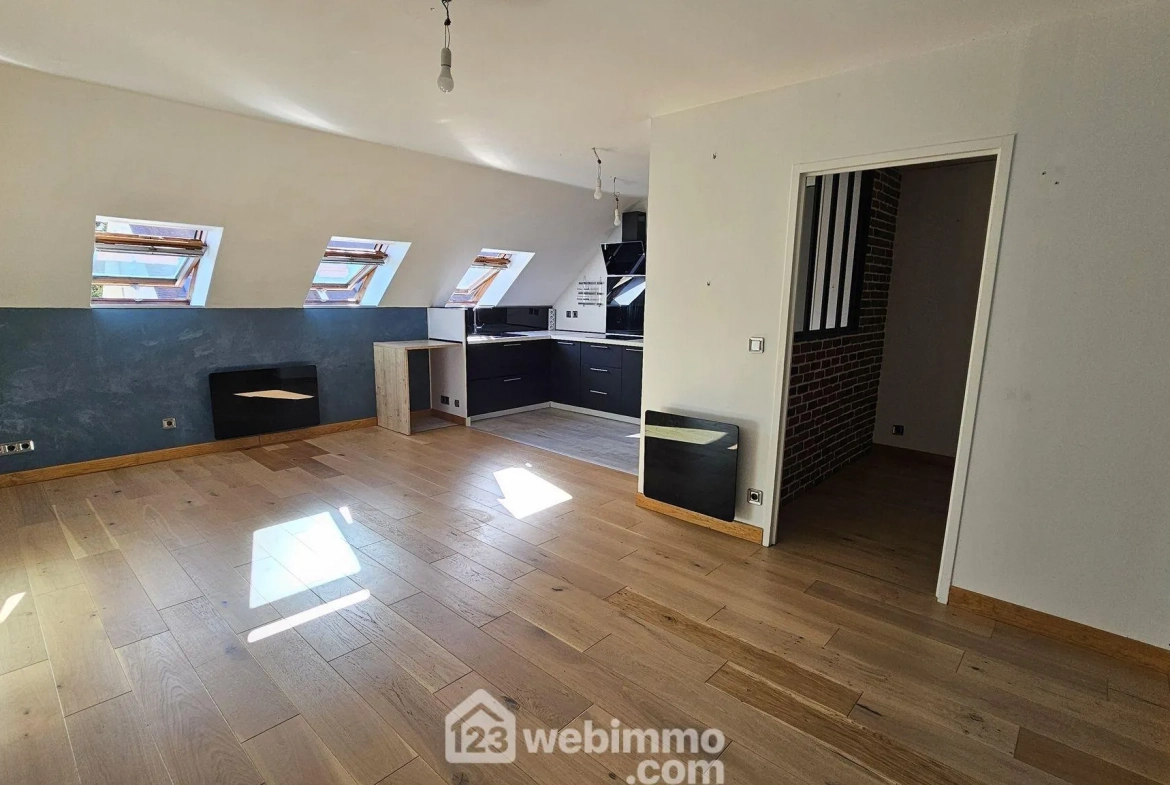 Charmant appartement de 46 m² à Moret sur Loing – Dernier étage, parking, cave 