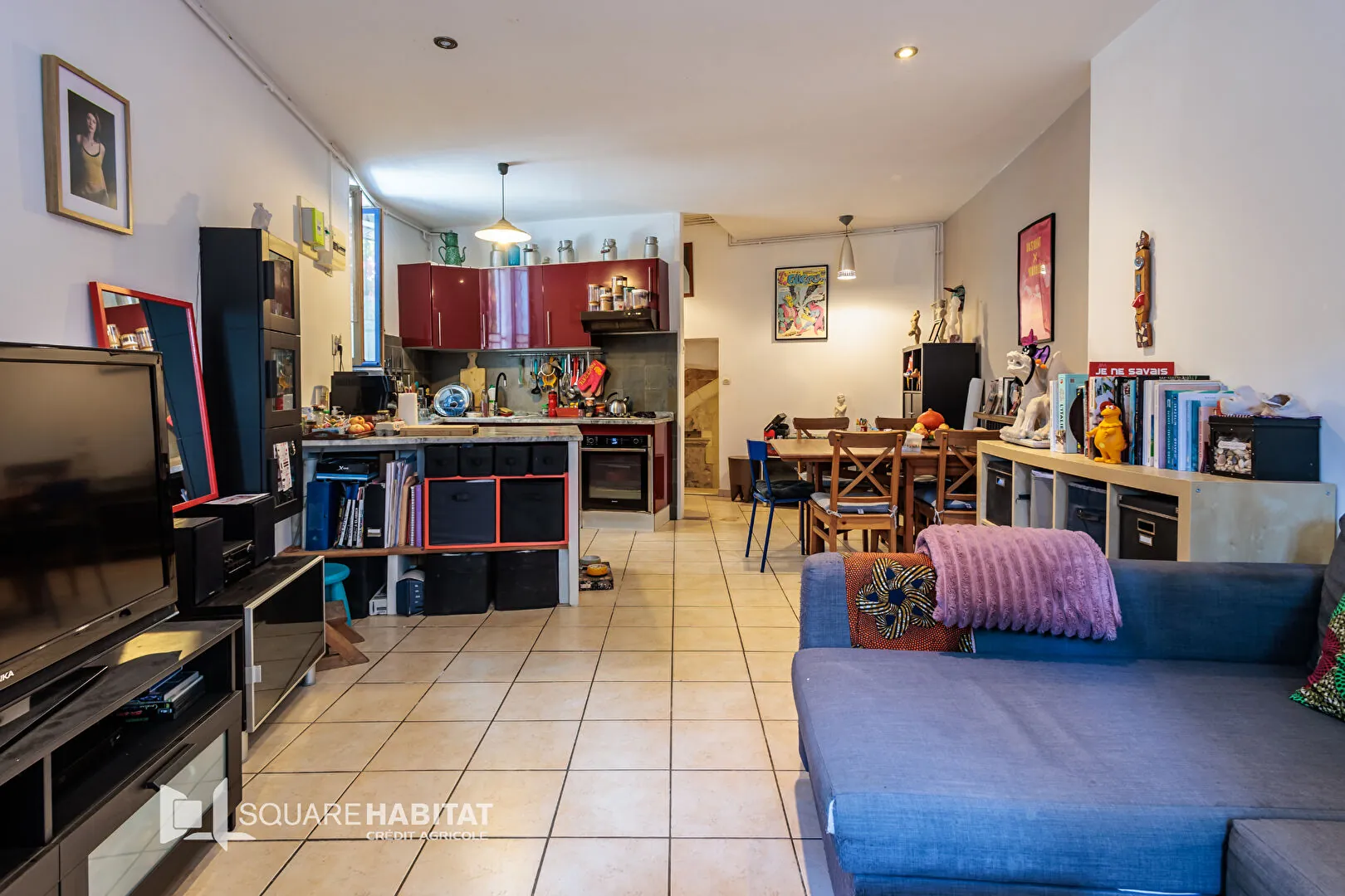 Charmante maison de village avec terrasse à Orgon - 90 m² 