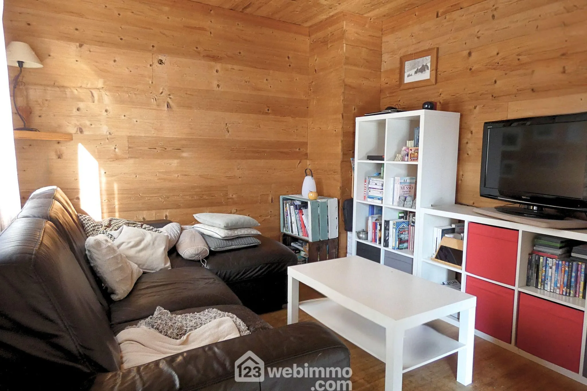 Appartement T4 en rez-de-jardin avec jardin à Marthod 