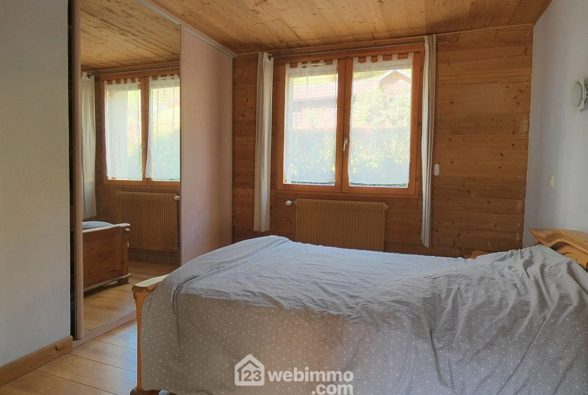 Appartement T4 en rez-de-jardin avec jardin à Marthod 