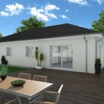 Terrain avec maison à construire à Belley, vue sur le Colombier, proche du centre-ville
