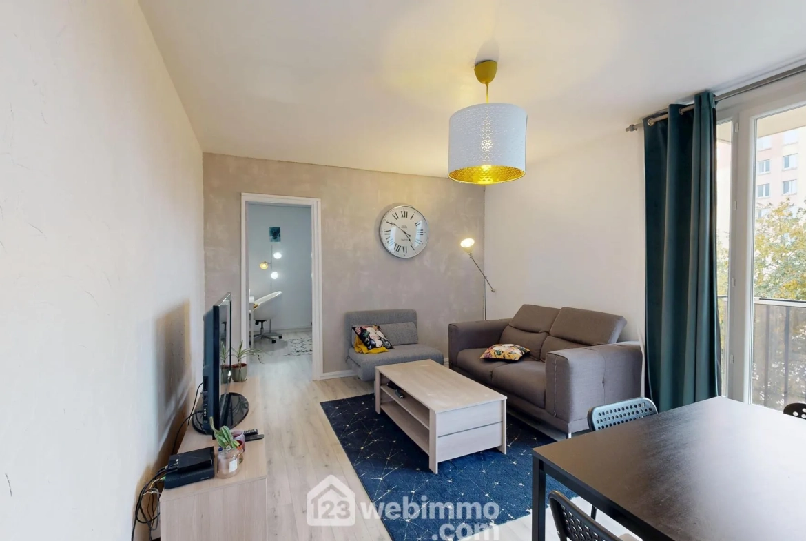 Appartement T4 à Compiègne avec revenu locatif de 1020€ par mois 