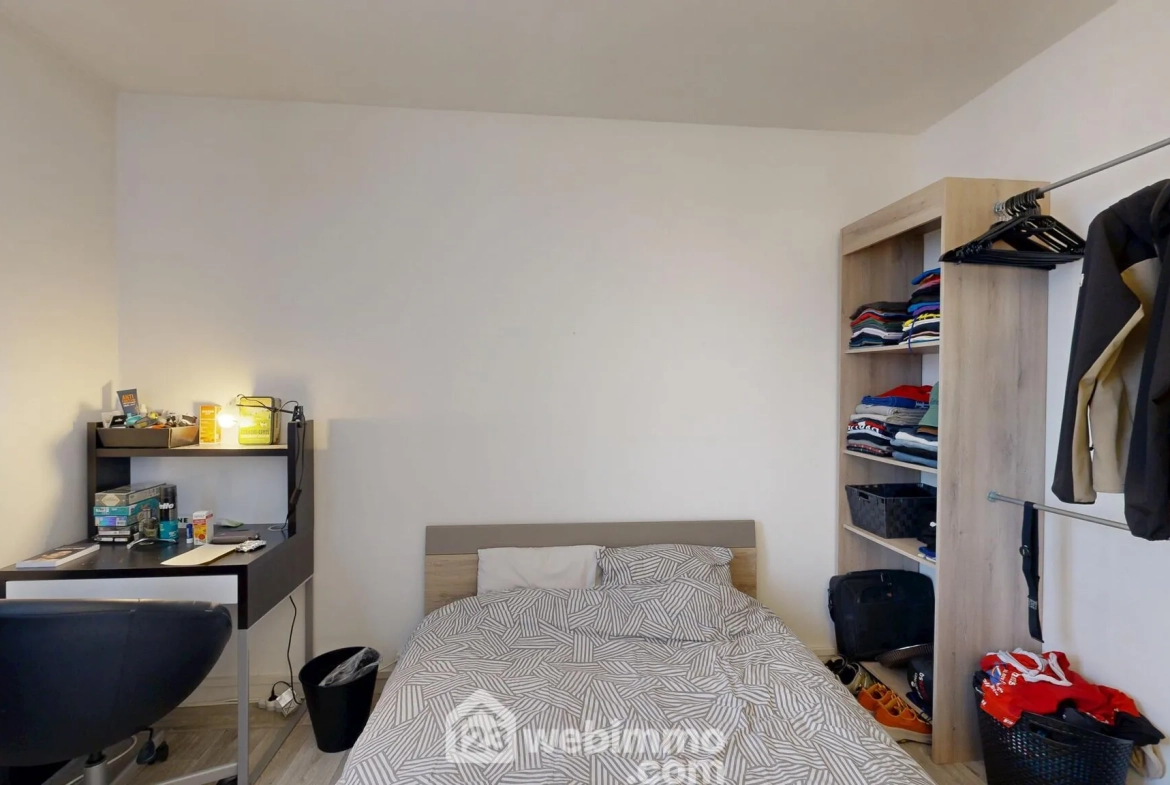 Appartement T4 à Compiègne avec revenu locatif de 1020€ par mois 