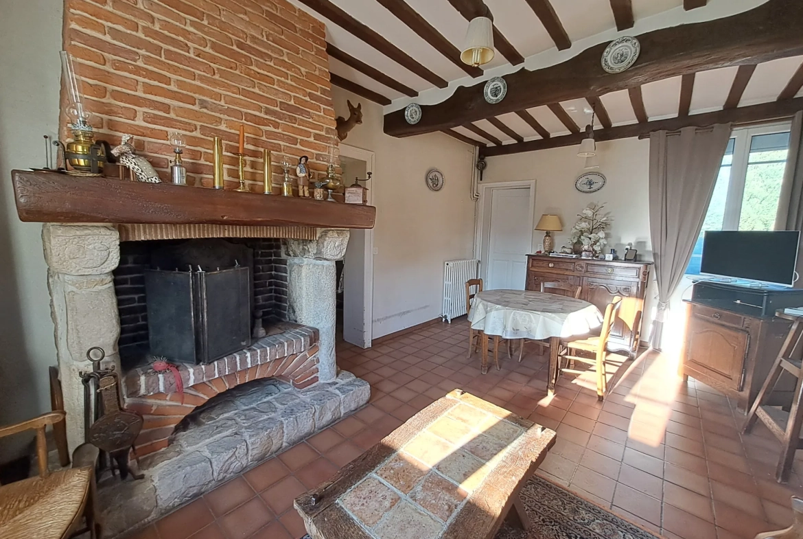 Belle maison de 110 m² avec jardin à VEULES-LES-ROSES (76460) 