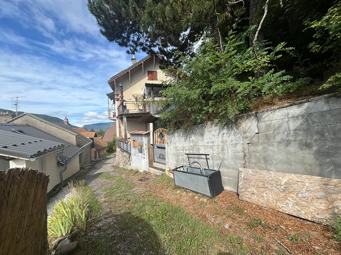 Maison de village avec vue imprenable sur Céüse à La Roche des Arnauds 