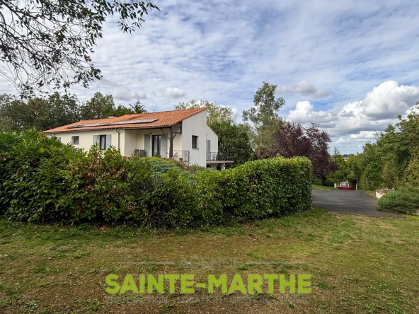 Villa à Bessines de 142 m² avec grand terrain et garage - 3 chambres