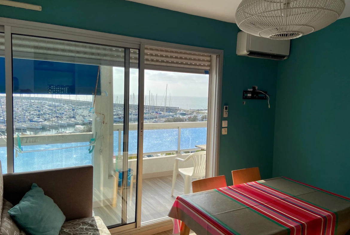Charmant appartement deux pièces avec terrasse vue mer à Palavas-les-Flots 
