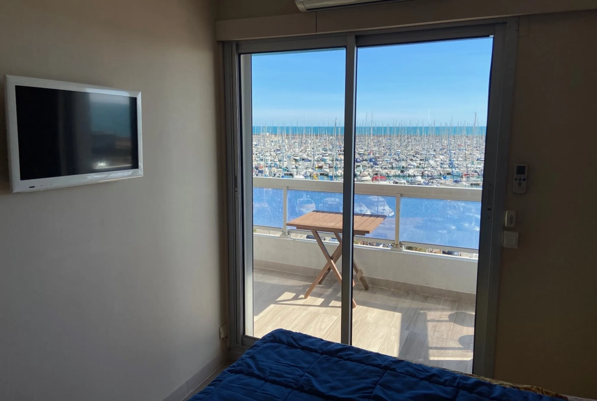 Charmant appartement deux pièces avec terrasse vue mer à Palavas-les-Flots 