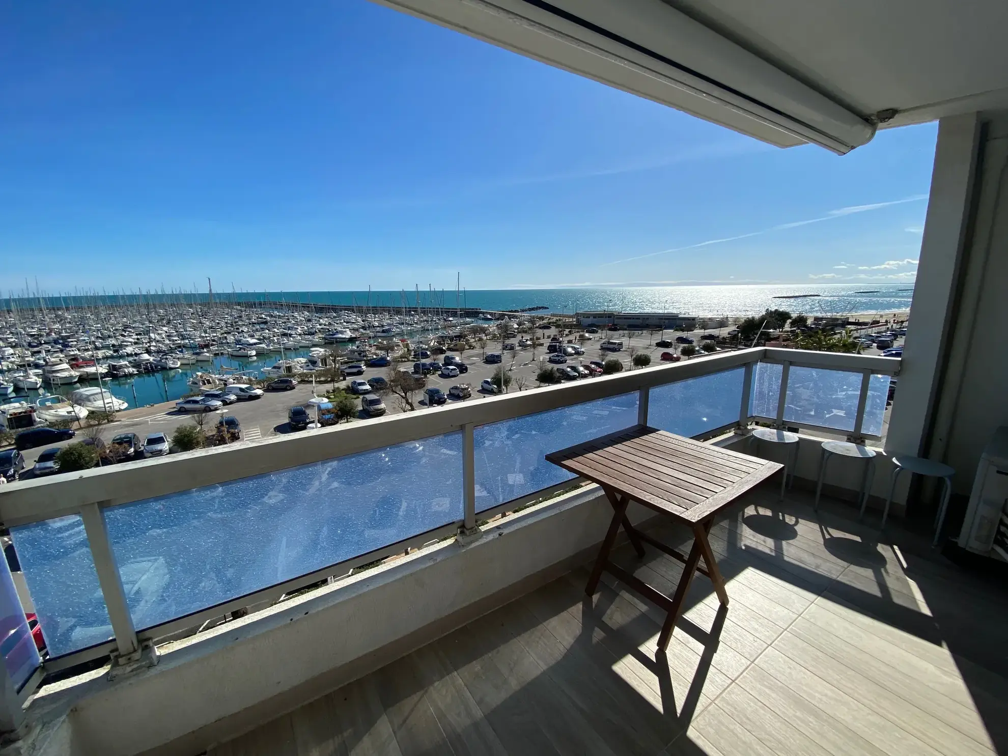 Charmant appartement deux pièces avec terrasse vue mer à Palavas-les-Flots 