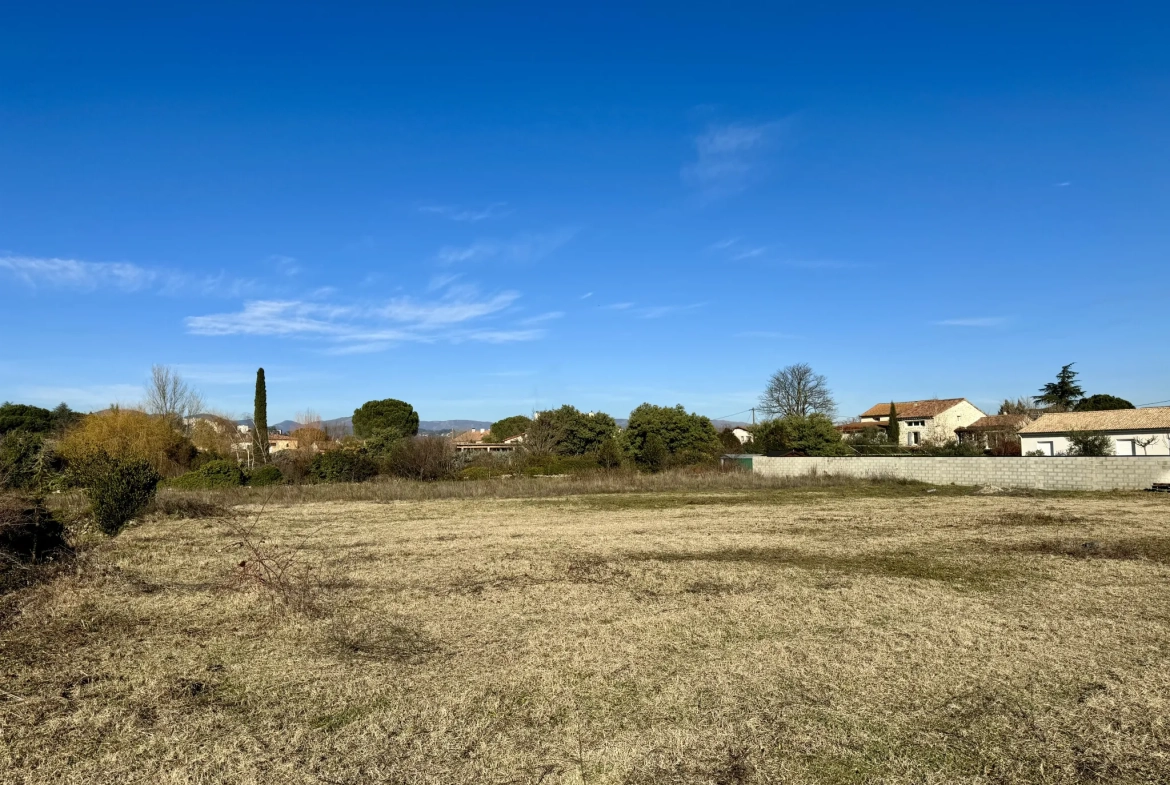 Achat d'une parcelle de 1700 m² à bâtir à Saint Didier sous Aubenas 