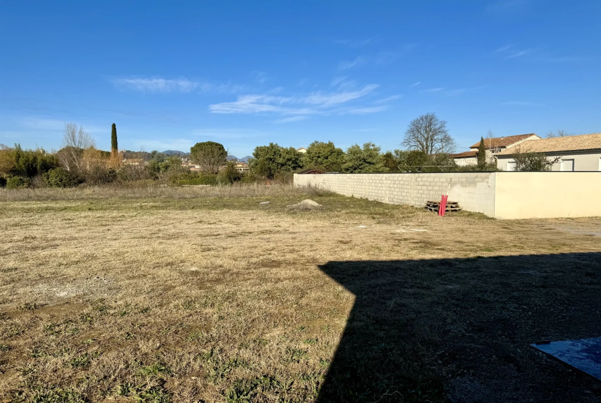 Achat d'une parcelle de 1700 m² à bâtir à Saint Didier sous Aubenas 