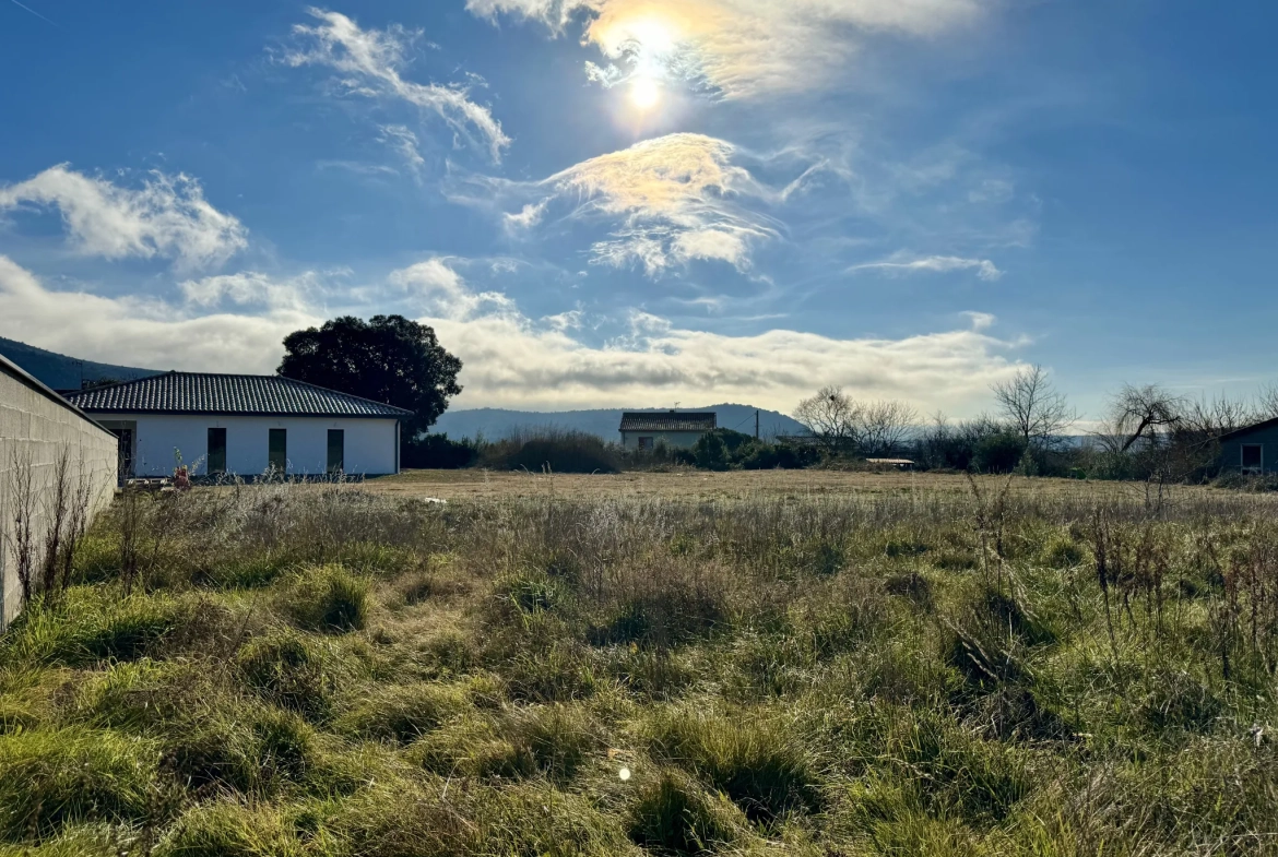Achat d'une parcelle de 1700 m² à bâtir à Saint Didier sous Aubenas 