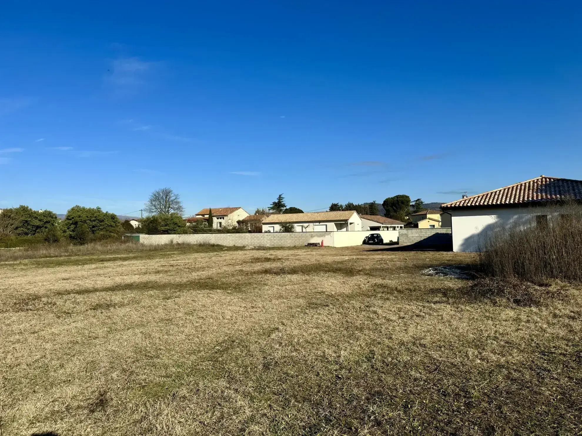 Achat d'une parcelle de 1700 m² à bâtir à Saint Didier sous Aubenas 