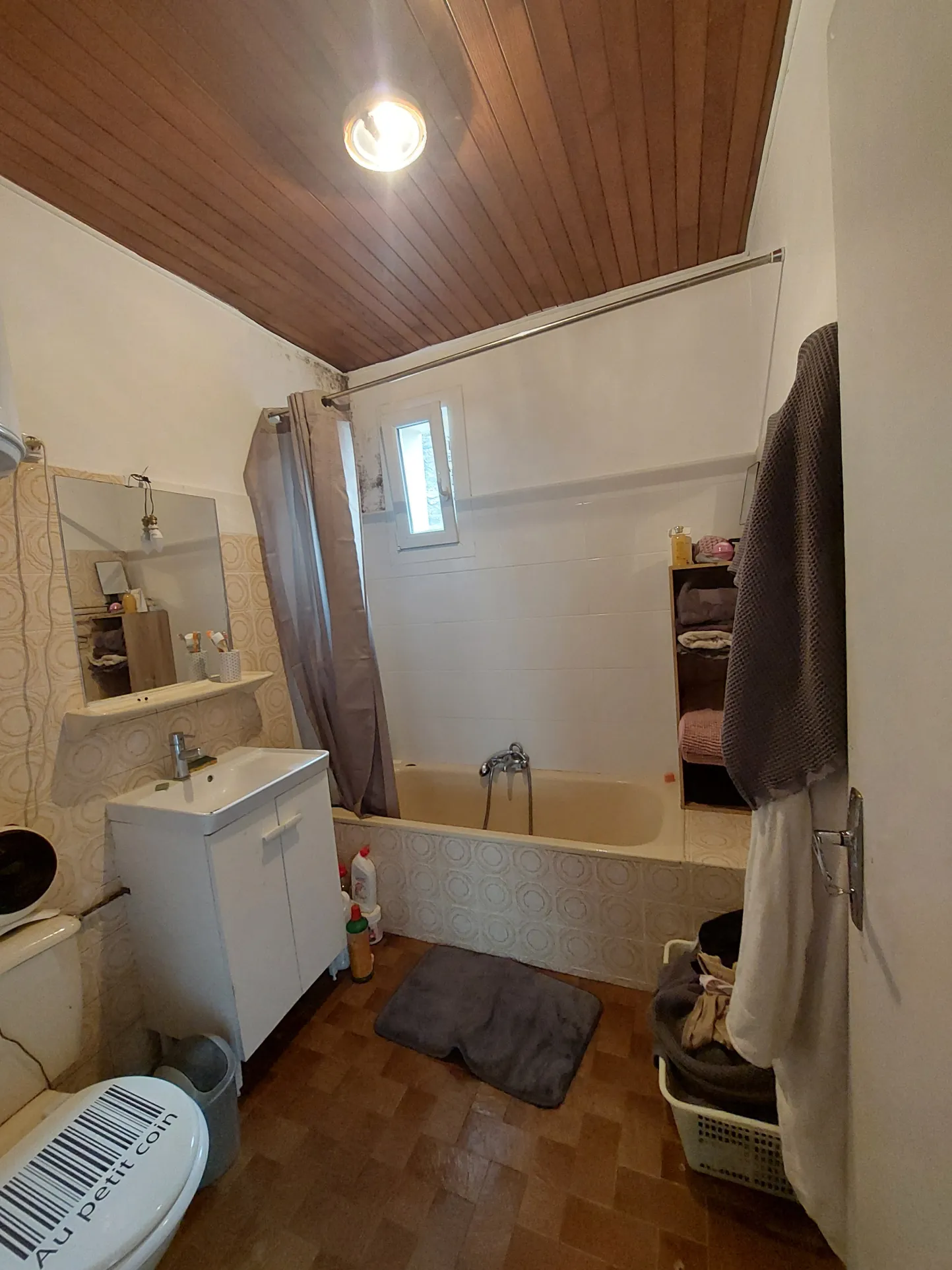 Maison de village avec local commercial et terrasses à Brusque - Vue campagne 