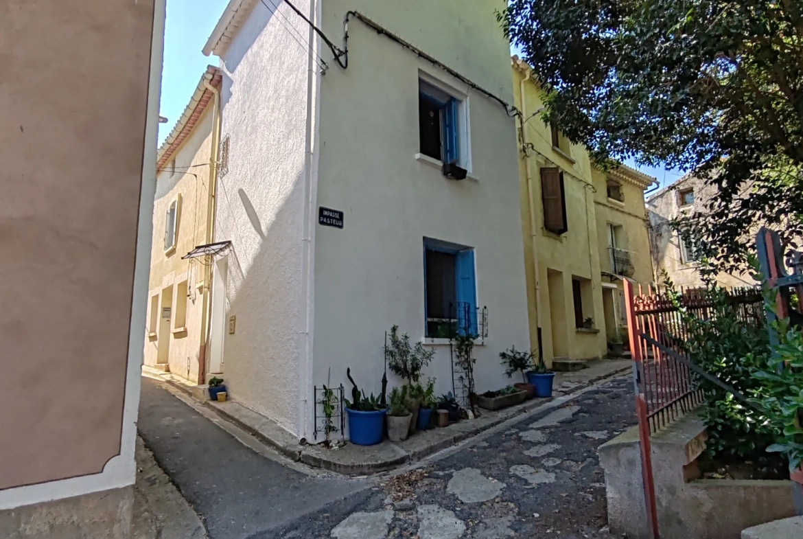 Charmante maison de village à Salles d'Aude, idéale investissement ou résidence principale 