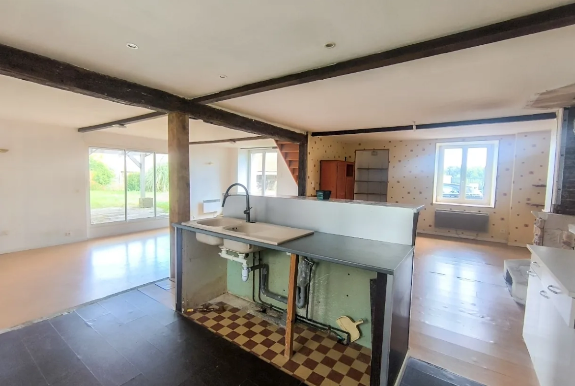 Charmante maison en pierre avec jardin à Chezy-sur-Marne, proche Paris 