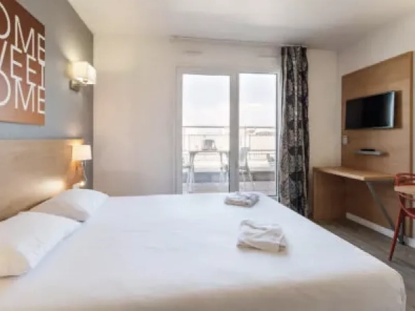 Appartement avec bail commercial à Marseille, rentabilité 7 %, résidence touristique dans le 8ème arrondissement