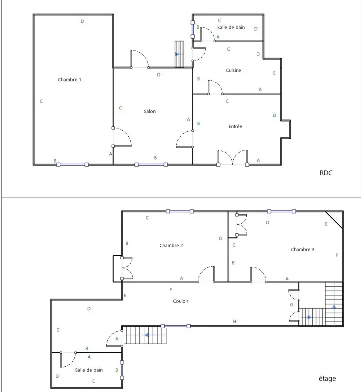 Maison à Marcon avec cour, grange et jardin – 3 chambres, 56 000 EUR 