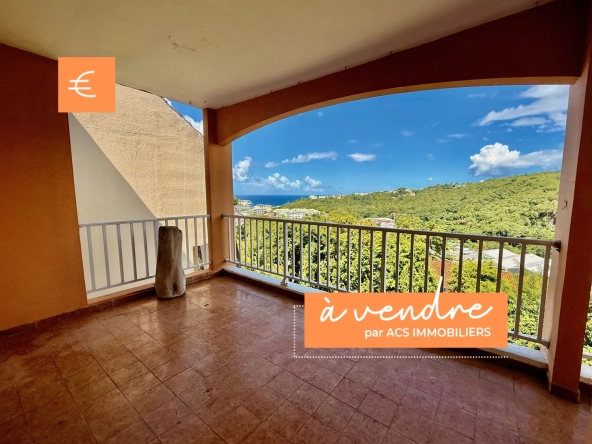 Appartement F4 avec vue mer à Schoelcher - Ravine Touza