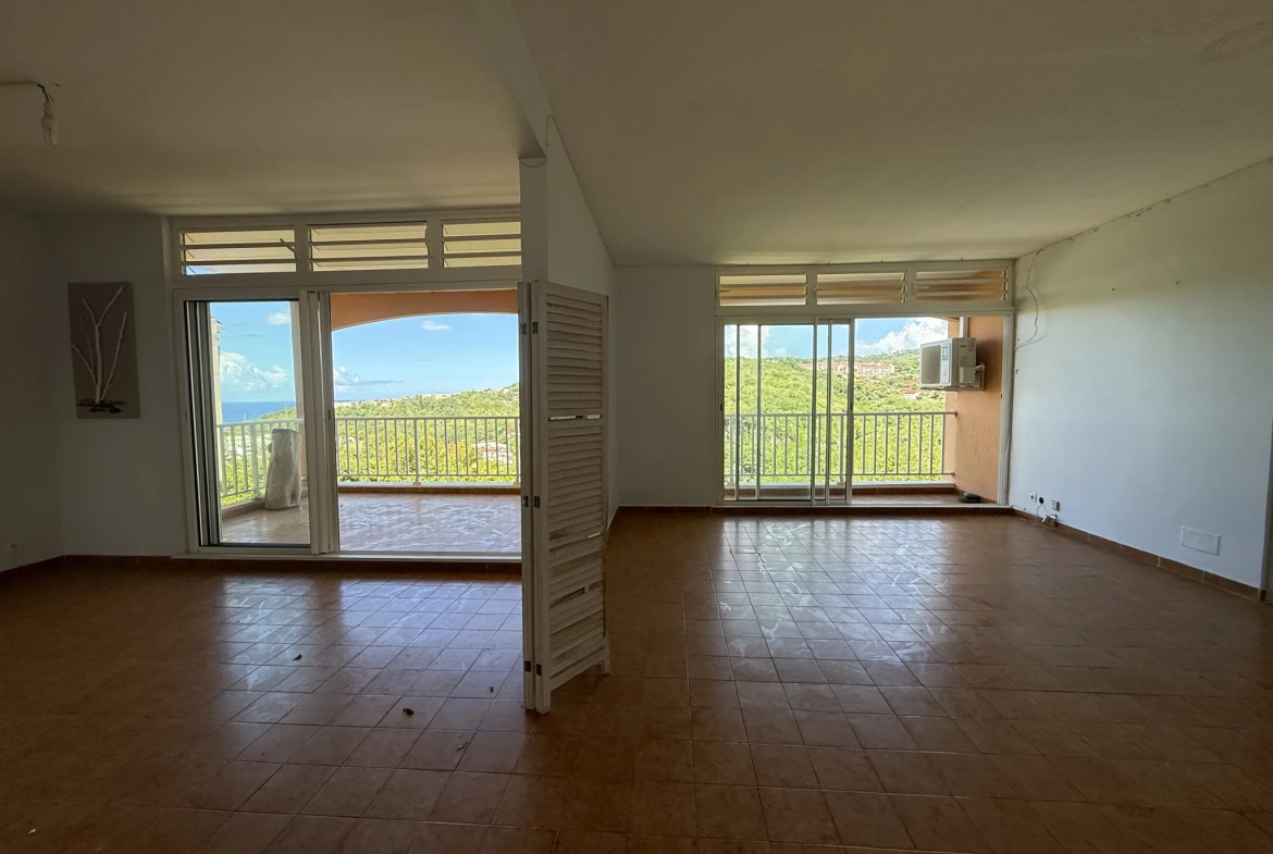 Appartement F4 avec vue mer à Schoelcher - Ravine Touza 