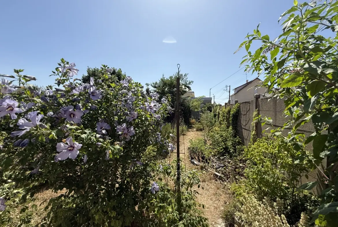 Maison charmante avec jardin et garage proche Gare Sud au Le Mans 