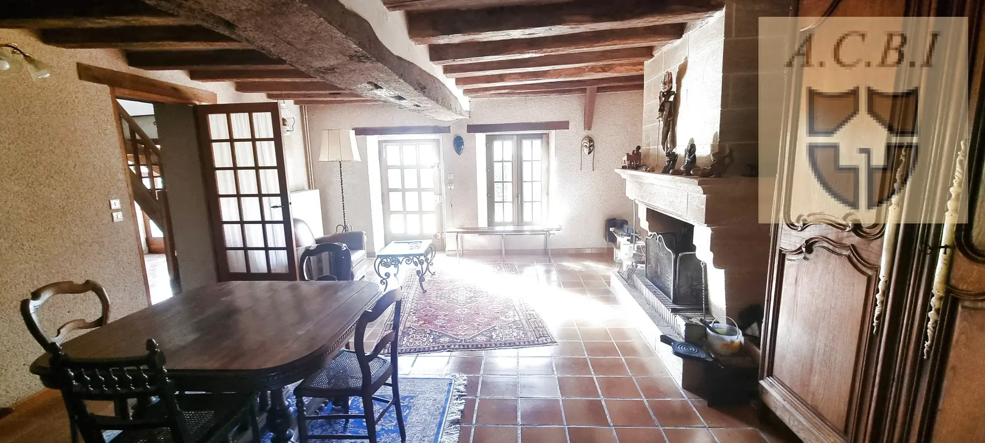 Longère en bord du Loir avec jardin, proche de Vendôme – Charme et authenticité 