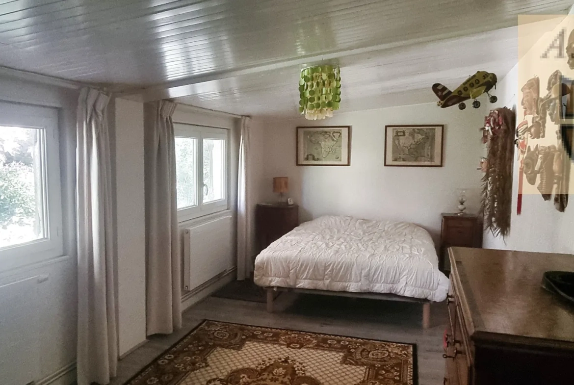 Longère en bord du Loir avec jardin, proche de Vendôme – Charme et authenticité 