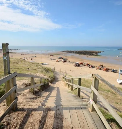 Appartement en duplex avec balcon et garage à Bretignolles-sur-Mer près des plages