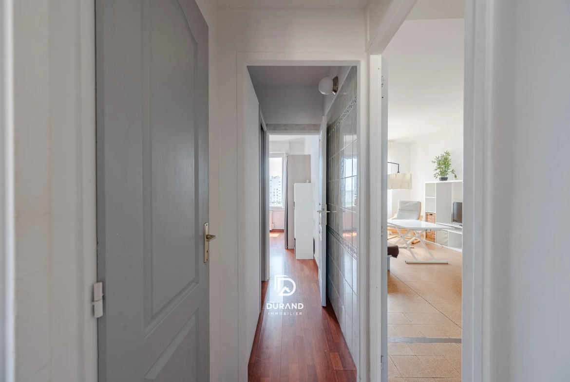 Superbe appartement T3 avec balcon à Marseille, secteur Timone, 60 m² 