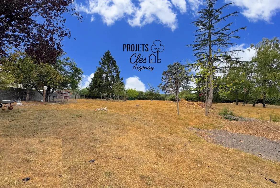 Maison de plain-pied avec véranda et grand terrain à Aizenay 