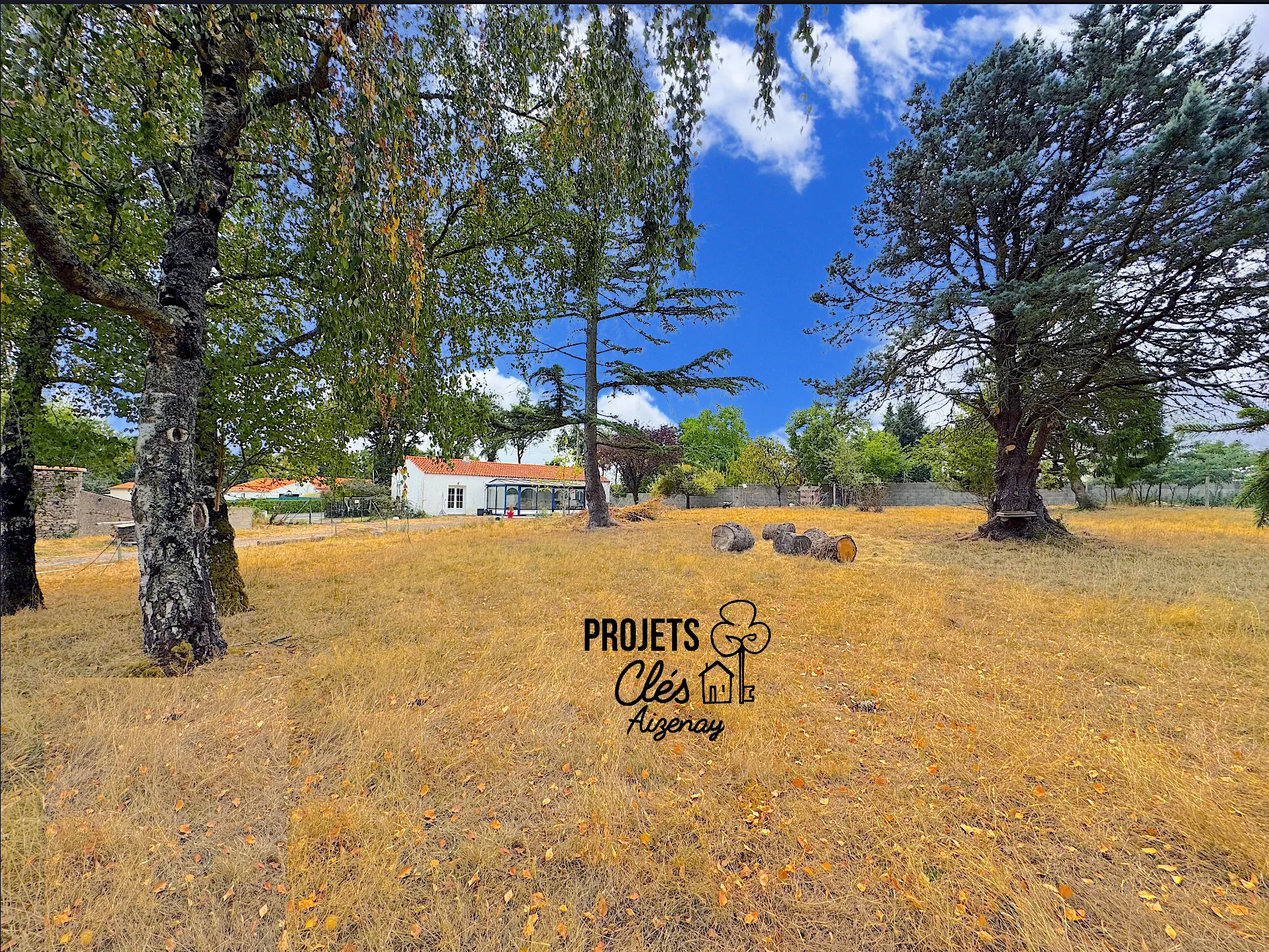 Maison de plain-pied avec véranda et grand terrain à Aizenay 