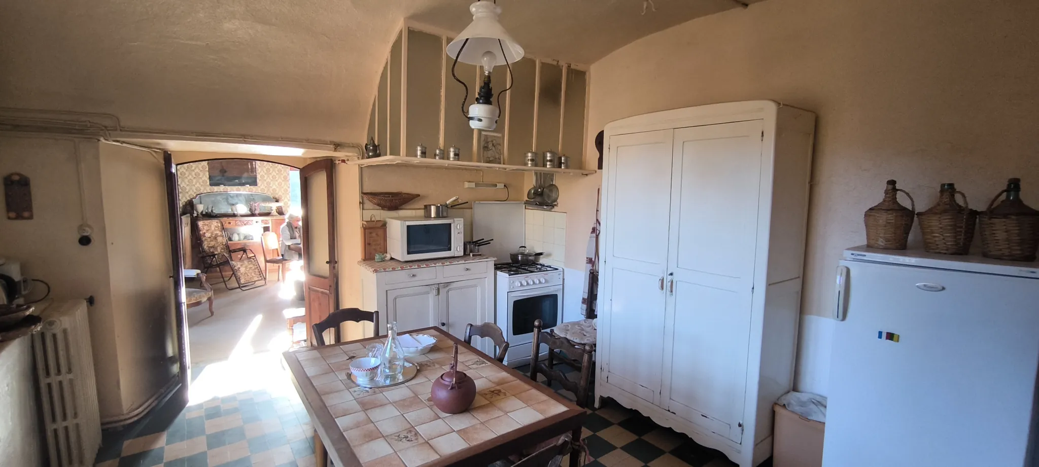 Maison en pierre avec vue panoramique à Conques-en-Rouergue 