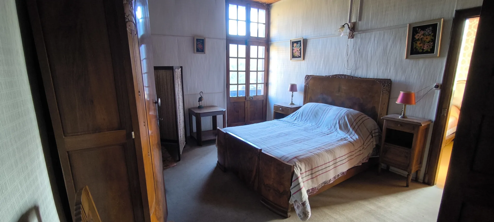 Maison en pierre avec vue panoramique à Conques-en-Rouergue 