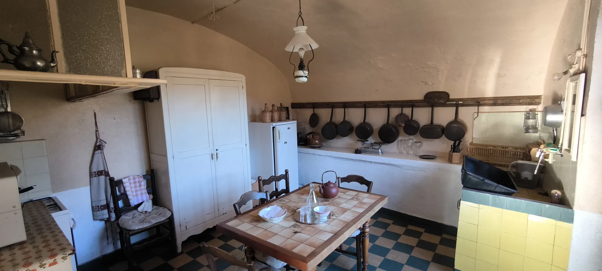 Maison en pierre avec vue panoramique à Conques-en-Rouergue 